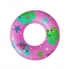 Solid Color Adult PVC Inflatable Swim Ring